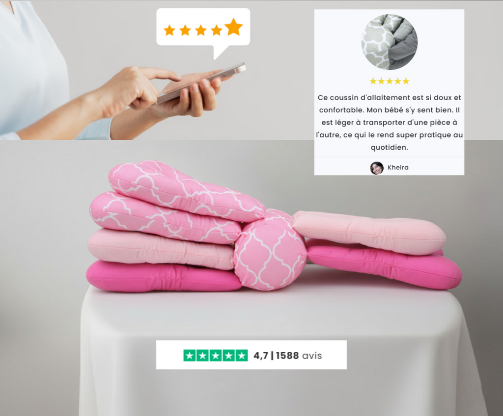 Coussin d'Allaitement, évolutif 0-36 mois