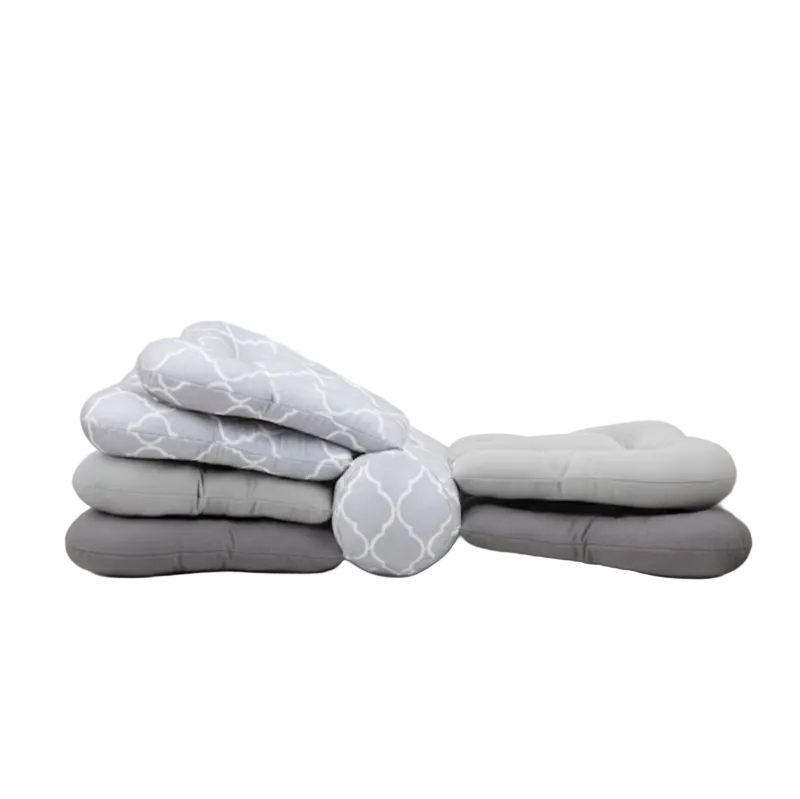 Coussin d'Allaitement Évolutif | Confort Bras & Dos Maman | Soutien Bébé 0-36 mois